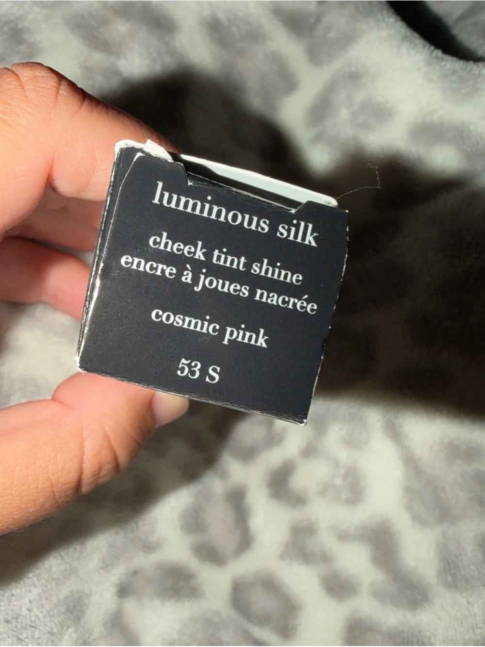Giorgio Armani Luminous Silk Cheek Tint Shine — Shimmery Pink